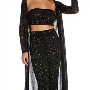 rhinestone bell bottoms